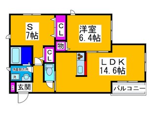 Ｓｈａｍａｉｓｏｎ　Ｍａｒｕの物件間取画像